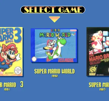 Super Mario All-Stars and Super Mario World (Europe) screen shot game playing